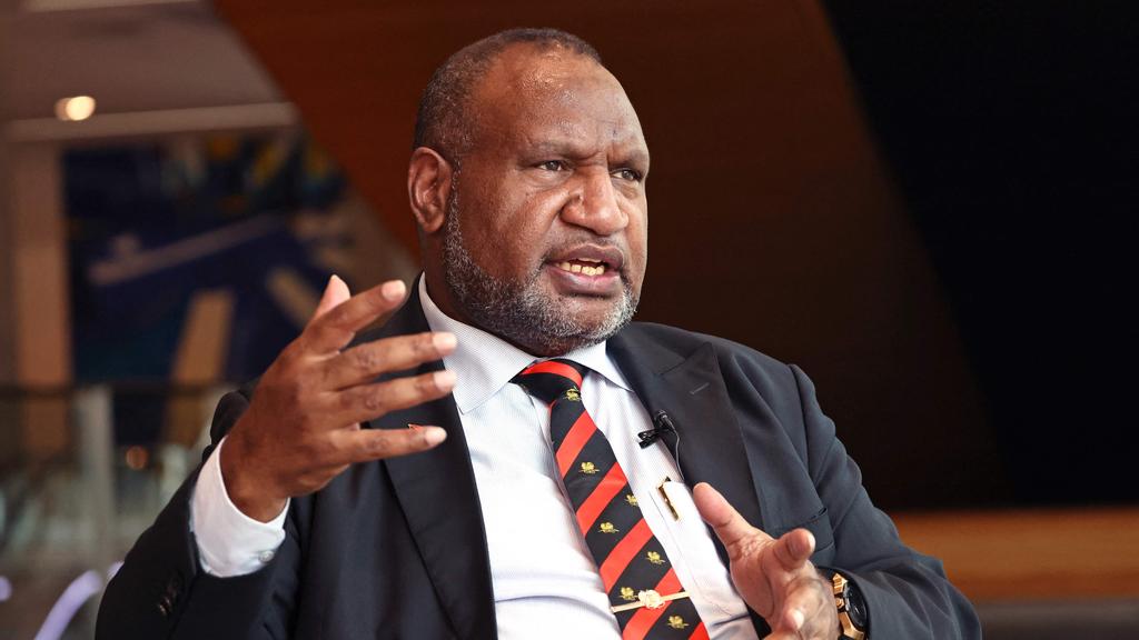 PNG Prime Minister James Marape: Image Credit: News.com.au