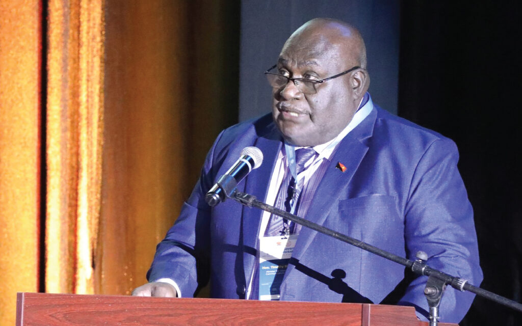 Papua New Guinea Minister for Information and Communications Technology, Timothy Masiu. Photo Credit: PNG Dept of ICT