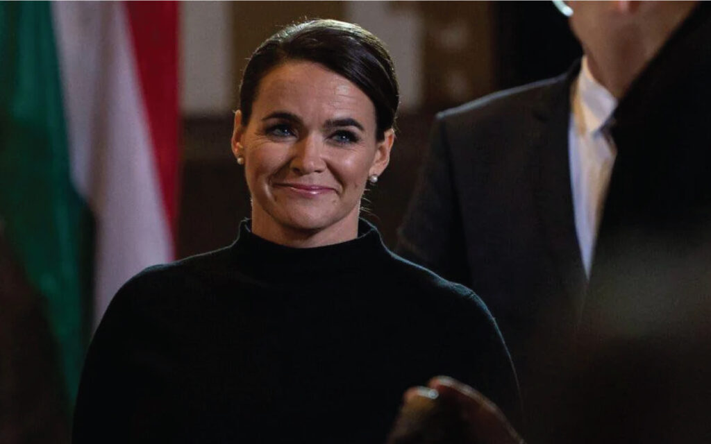 The President of Hungary, Katalin Novak
