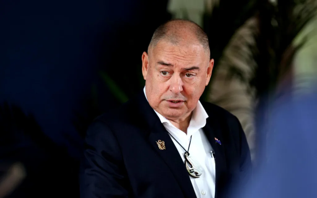 Cook Islands PM Mark Brown. Photo: RNZ / Nick Monro